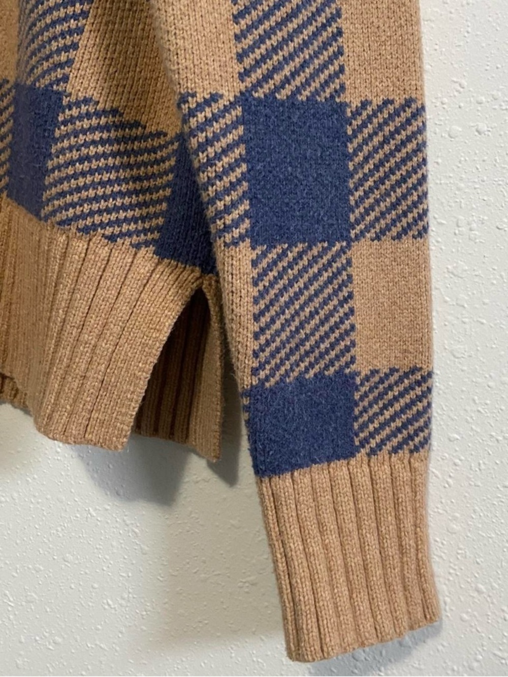 Madewell Bayberry Cardigan Sweater in Buffalo Check - Picture 5 of 8